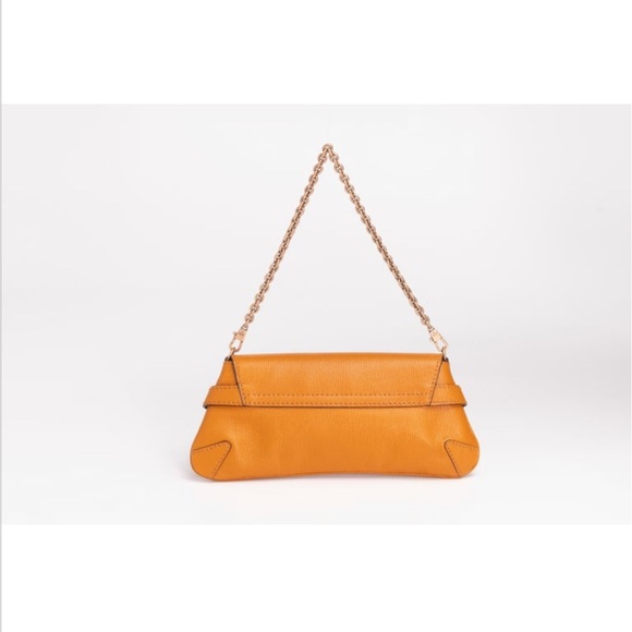 ISO Gucci Orange/Tan/Caramel Leather Horsebit Shoulder Bag - Picture 3 of 3